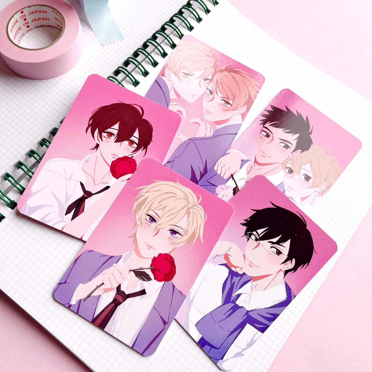 Rare Ouran High school Host Club Cafe Special hot Laminated Print