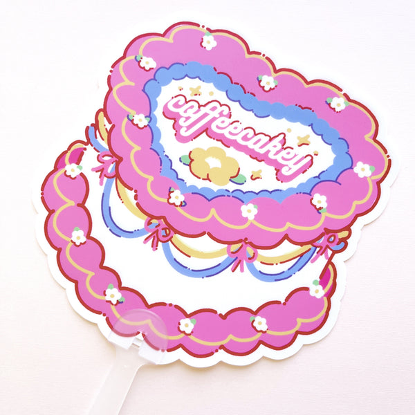 coffeecakey hand fan