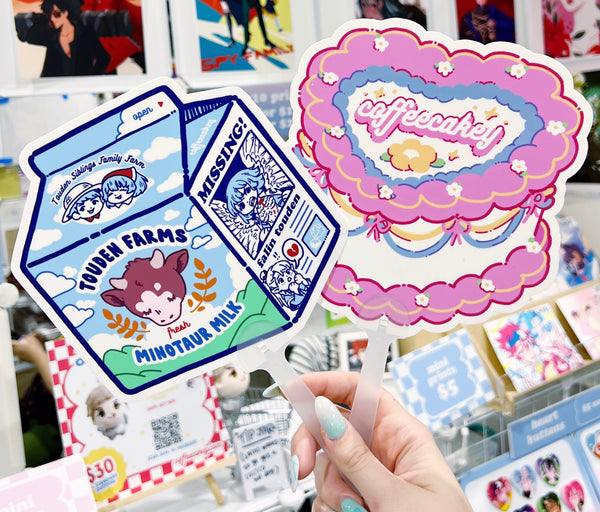 coffeecakey hand fan