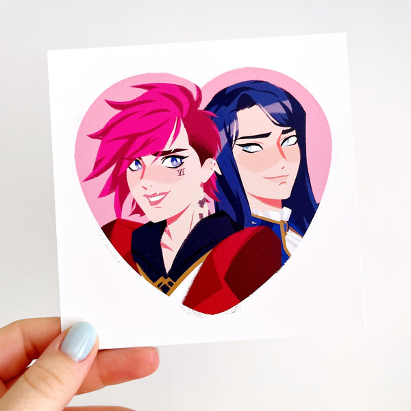 arcane heart mini prints