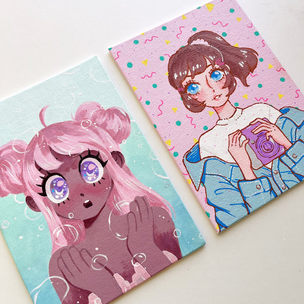 mini acrylic originals