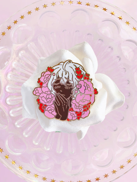 aphrodite and eros enamel pins