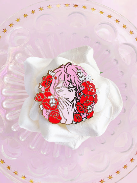 aphrodite and eros enamel pins