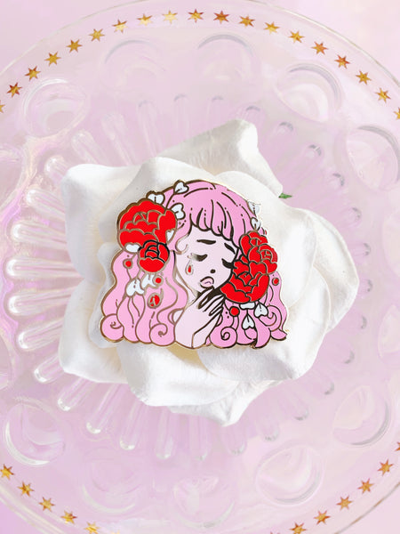 aphrodite and eros enamel pins