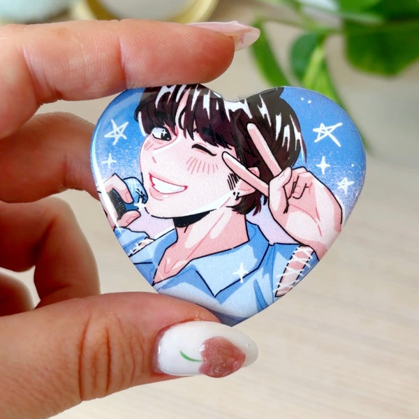 citypop txt heart buttons