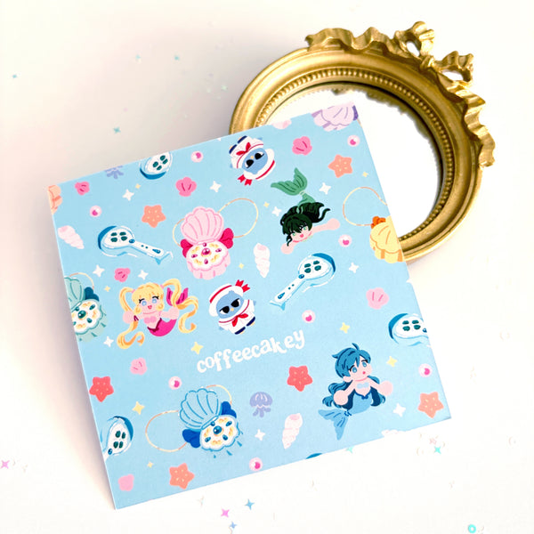 mermaid mini print