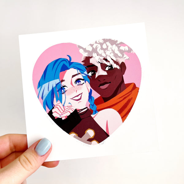 arcane heart mini prints