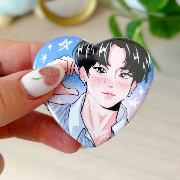 citypop txt heart buttons