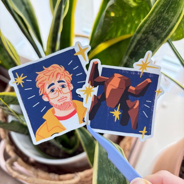 saviors of the universe stickers