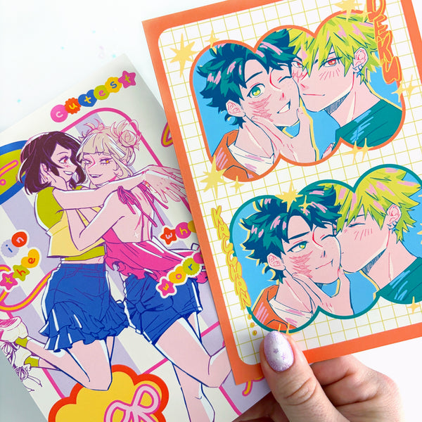 yuri yaoi mini prints