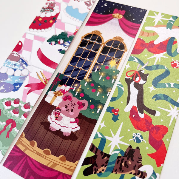 holiday bookmarks