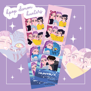 ✦ preorder ✦ HUNTR/X 4cut photostrip