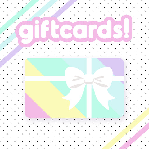 ♡ gift cards! ♡